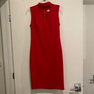 Calvin Klein Red Cocktail Dress